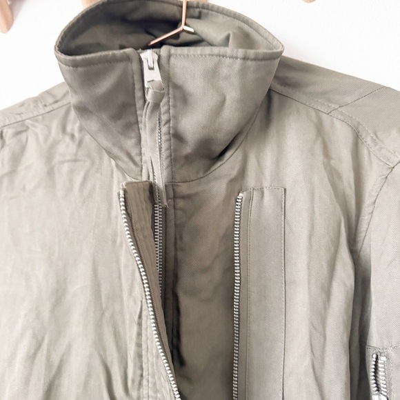 ALLSAINTS Dark Green Oren Light Parka - Picture 5 of 10